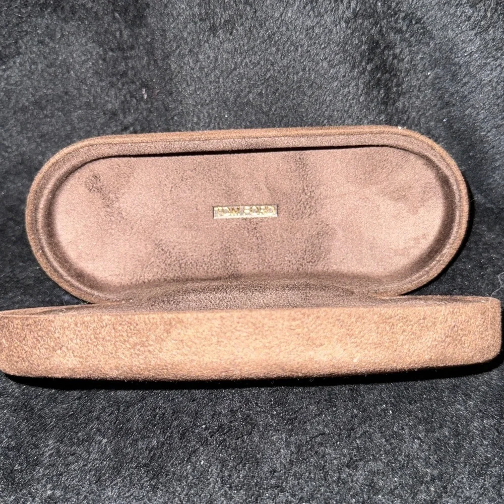 Tom Ford Eyeglasses Sunglasses Velvet Hard Case Pre-owned